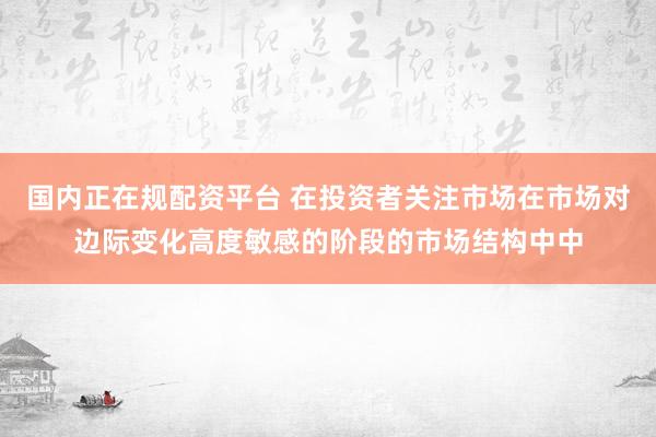 国内正在规配资平台 在投资者关注市场在市场对边际变化高度敏感的阶段的市场结构中中