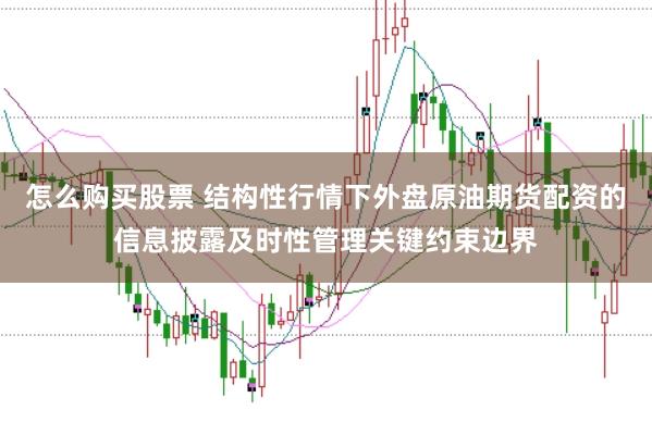 怎么购买股票 结构性行情下外盘原油期货配资的信息披露及时性管理关键约束边界